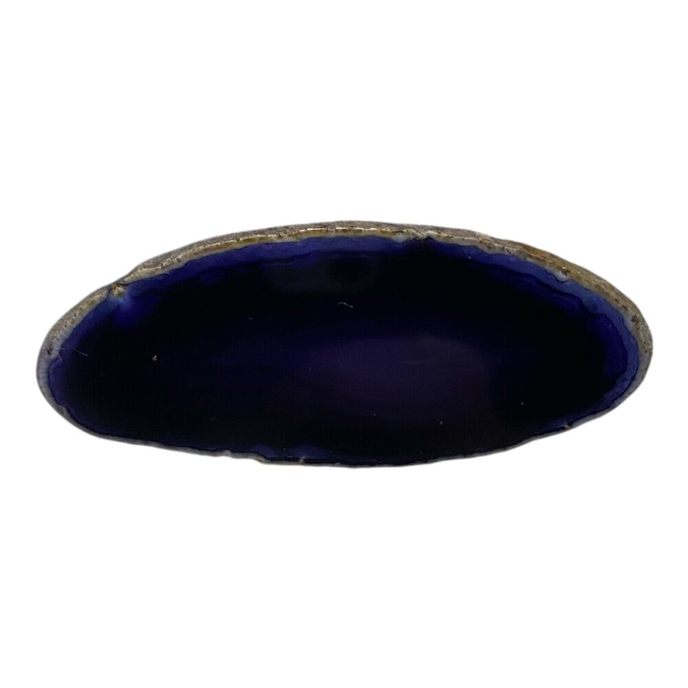 Purple Agate Polished Slice 3 Inch X 1.25 Inch
